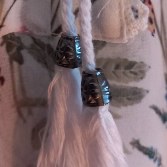 THE KOOPLES garden floral blouse with laces and lace - Picture 6 of 15